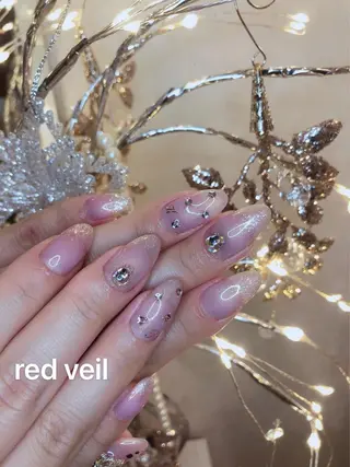 ミディアム ネイル 長さ出し専門 nynaのネイルデザイン