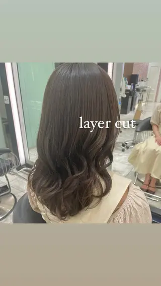 ミディアム ボブパーマ ♡ヨシカワハナコのヘアスタイル