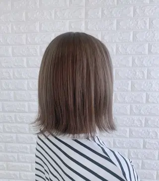 ミディアム カラー 山本 ミカ /EARTH盛岡南のヘアスタイル