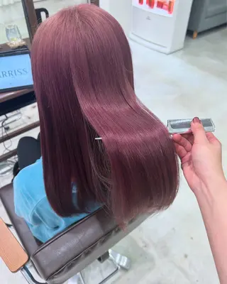 ロング カラー .HARRISS所属・中司 愛理のヘアスタイル