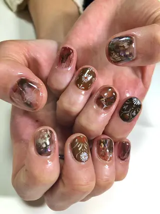 ネイル SAN PERSONAL BEAUTY所属・SAN Natsumiのネイルデザイン