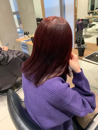 カラー 頭身浴スパ/艶カラー /森下🌿matsuのヘアスタイル