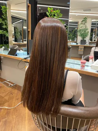 ロング レイヤー/グレージュ メンズパーマのヘアスタイル