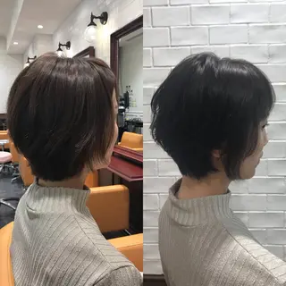 ショート 韓国ヘア×髪質改善 ⭐️谷遼平⭐️のヘアスタイル