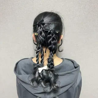 ロング ヘアアレンジ 🎀ちさ🎀 JILLSTUDIOのヘアスタイル