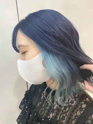 ミディアム カラー M IIのヘアスタイル
