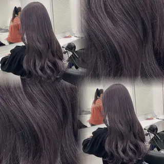 ロング カラー ヘアアレンジ メンズ 🩰韓国ガーリー🏹 kotono🪽のヘアスタイル