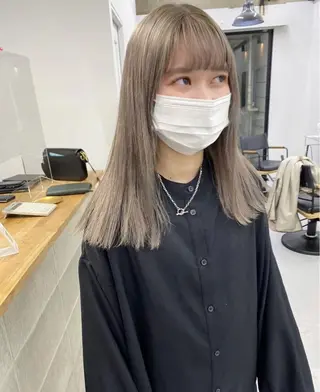 カラー スパイキーショート パーマ　具志堅　太志のヘアスタイル