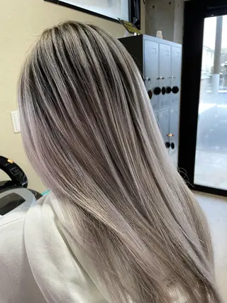 セミロング カラー SEPHILE所属・メンズ韓国ヘア👹 KAJIのヘアスタイル