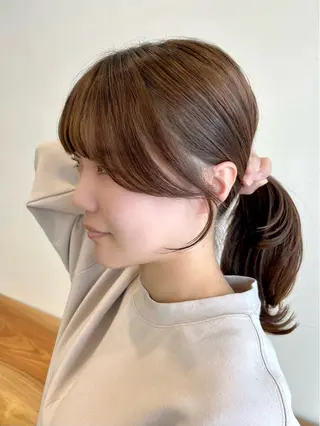 ロング カラー i.Ehime所属・VIEW EHIME 齋藤  あつきのヘアスタイル