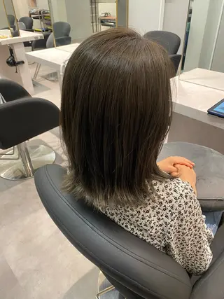 ミディアム カラー 髪質改善/艶カラー /梅田/菅野🌟のヘアスタイル