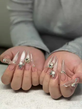 ネイル Momo チップ長さ出し専門店のネイルデザイン