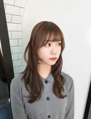 ロング カラーモデル↬❥🎀 Ran legareのヘアスタイル