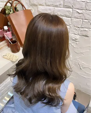 セミロング カラー uros.所属・🩵aiko / モデル募集中️🩵のヘアスタイル