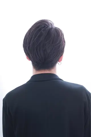 メンズ レイヤー／パーマ 西山賢志のヘアスタイル