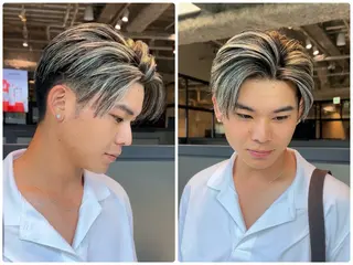 メンズ 奈良奎汰 メンズカットのヘアスタイル