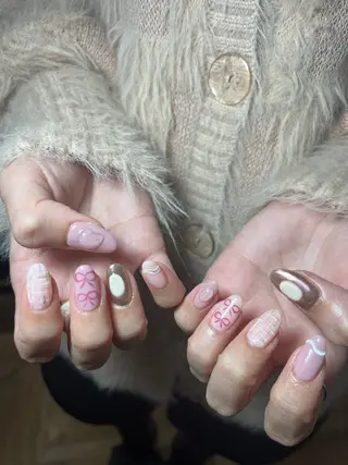 ネイル Amber21.所属・Nagahama Akariのネイルデザイン