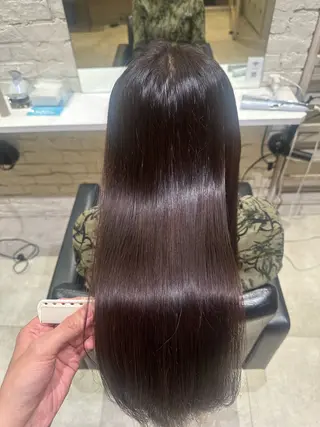 ロング 髪質改善カラー/ 表参道/龍信のヘアスタイル