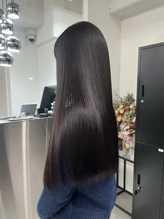 ロング 志垣 真衣のヘアスタイル