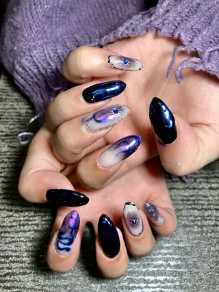 ネイル Liennail 持込デザインやり放題のネイルデザイン