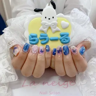 ネイル La neige* yuki 🥯🍑のネイルデザイン