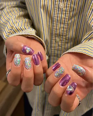 ネイル Nes.Nail所属・Miyagi Asamiのネイルデザイン