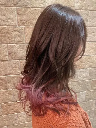 セミロング 中谷 明日香のヘアスタイル