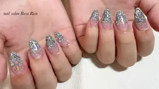 セミロング ネイル ネイルスタジオ シェイクユアハンズのネイルデザイン