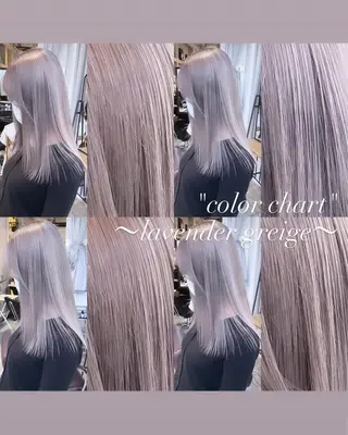ロング カラー 💜ハイトーン💛 マジカルかいちゃんのヘアスタイル