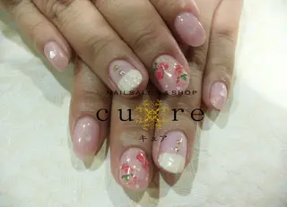 ミディアム ネイル ネイルサロン Cureのネイルデザイン