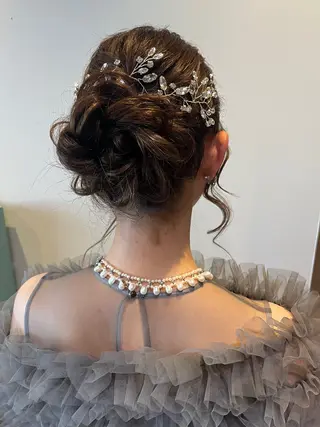 ヘアアレンジ ❁ヘアメ❁ YUMI ❁ゆみ❁横浜桜木町のヘアスタイル