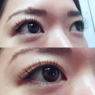 マツエク・マツパ Aim NAIL&EYELASH.BROW立花店所属・Aim立花店 Mihoのマツエク・マツパデザイン