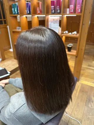 セミロング topstylist 遠山康兵のヘアスタイル