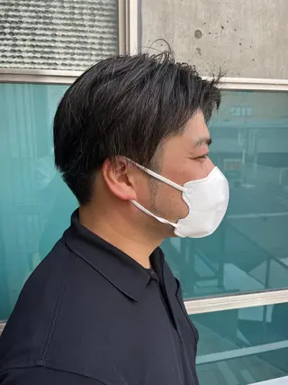 ショート カラー パーマ ヘアアレンジ メンズ キッズ ネイル マツエク・マツパ アイブロウ times salon名駅所属・久木原 ゆりのヘアスタイル