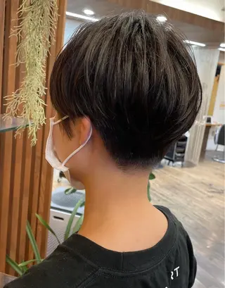 ショート アジアエス所属・谷山清和 ゆうやのヘアスタイル