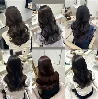 ロング カラー 巻ける縮毛矯正 Sachi🐰のヘアスタイル