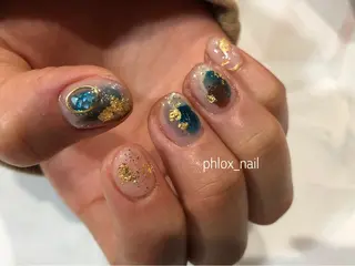 ネイル s/w ＿shokoのネイルデザイン