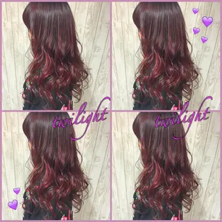 セミロング ロング カラー 韓国ヘア得意❤︎森澤 悠佳のヘアスタイル