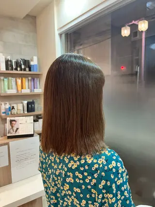 ミディアム 川崎 唯華のヘアスタイル