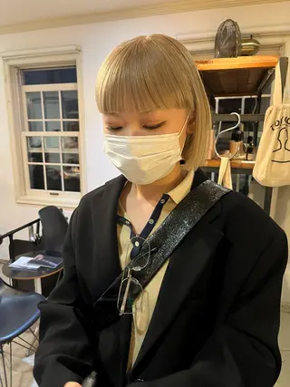 ショート カラー NOUN所属・eri kinjoのヘアスタイル