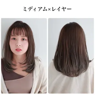 ミディアム 渡邉 匠のヘアスタイル