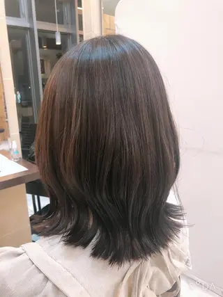 ミディアム 垢抜け透明感カラー 🌻篠崎梓🌻のヘアスタイル