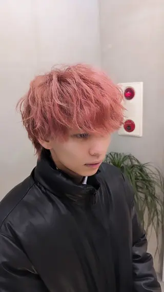 カラー メンズ 髪の修復専門サロン　hair place VIVE所属・KOTA / ハイトーン/髪質改善のヘアスタイル