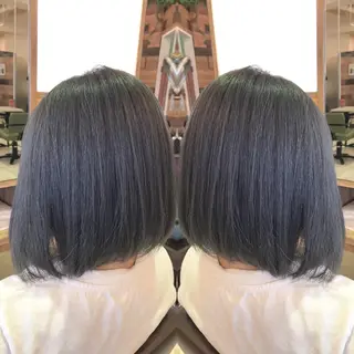 ショート カラー 青木 茂樹⭐️ 透明感カラーのヘアスタイル