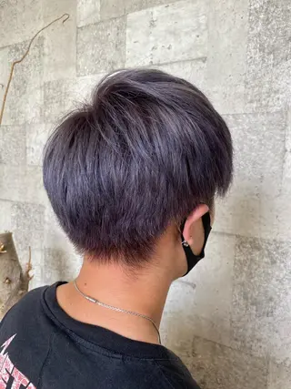 カラー メンズ runa ショート/ボブのヘアスタイル