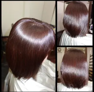 ミディアム パーマ SOZO Hair Make GINZA所属・👑艶髪/ブリーチ/ 縮毛矯正/パーマ👑のヘアスタイル