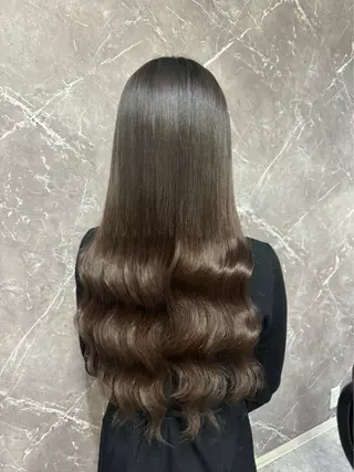 ロング RIN シールエクステのヘアスタイル