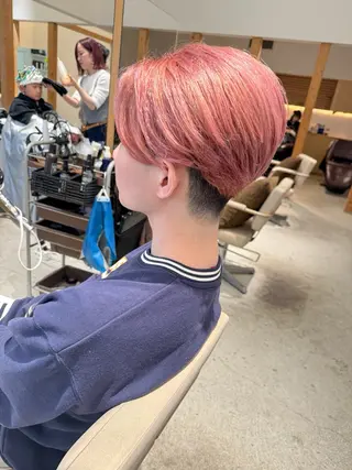 ショート パーマ メンズ 服部 雄輝のヘアスタイル