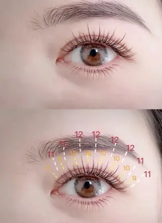 マツエク・マツパ Cute B e au t yのマツエク・マツパデザイン