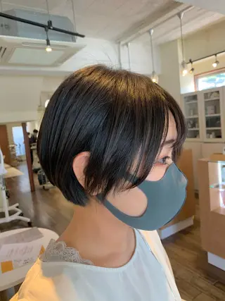 ショート 小杉輝/ショート /艶カラー✨のヘアスタイル